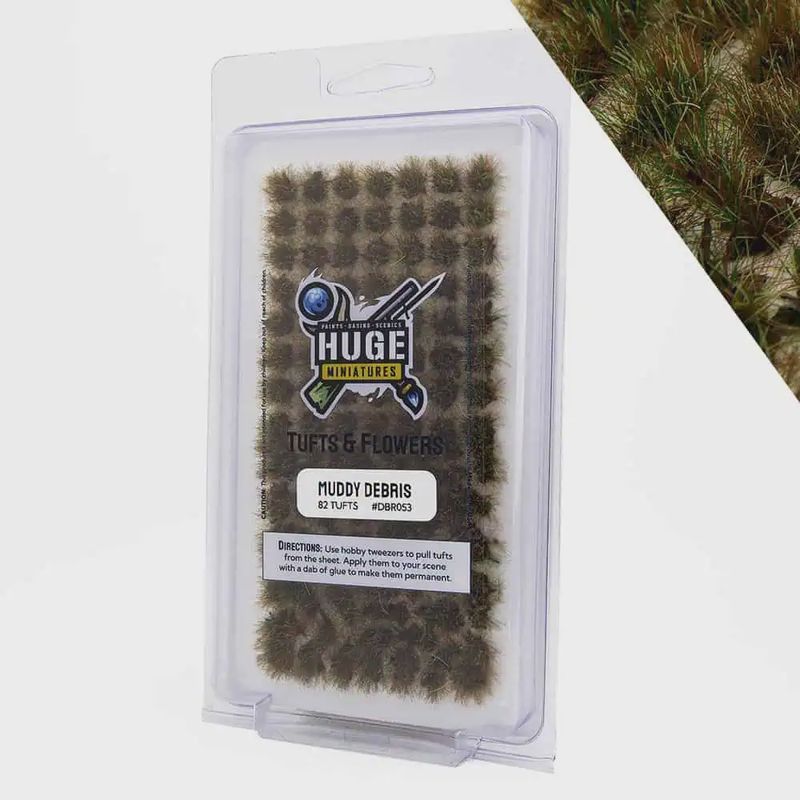 Huge Miniatures: Muddy Debris Tufts