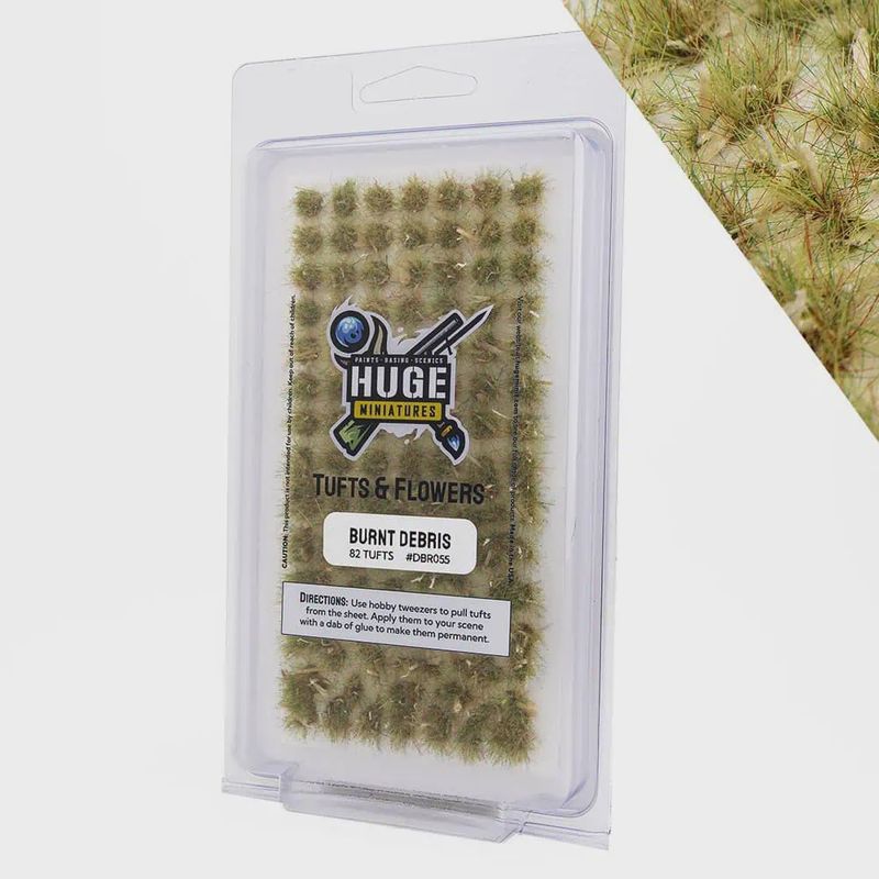 Huge Miniatures: Burnt Debris Tufts