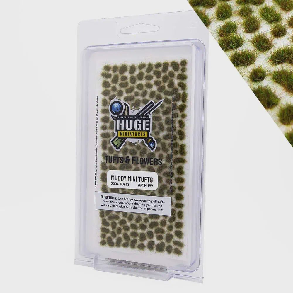 Huge Miniatures: Muddy Mini Tufts