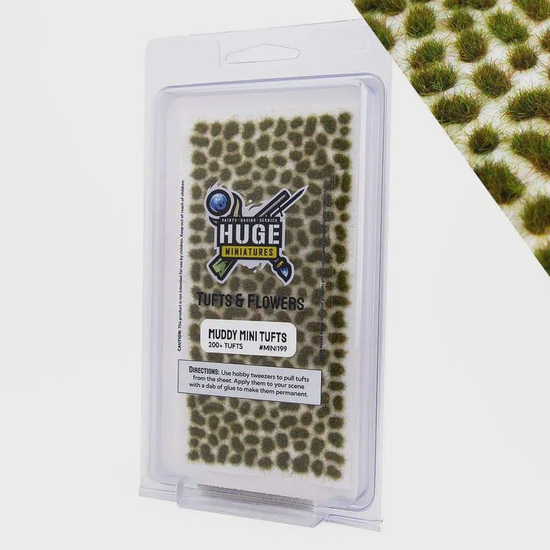Huge Miniatures: Muddy Mini Tufts