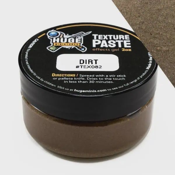 Huge Miniatures: Dirt Texture Paste