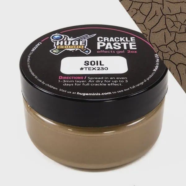 Huge Miniatures: Soil Crackle Paste