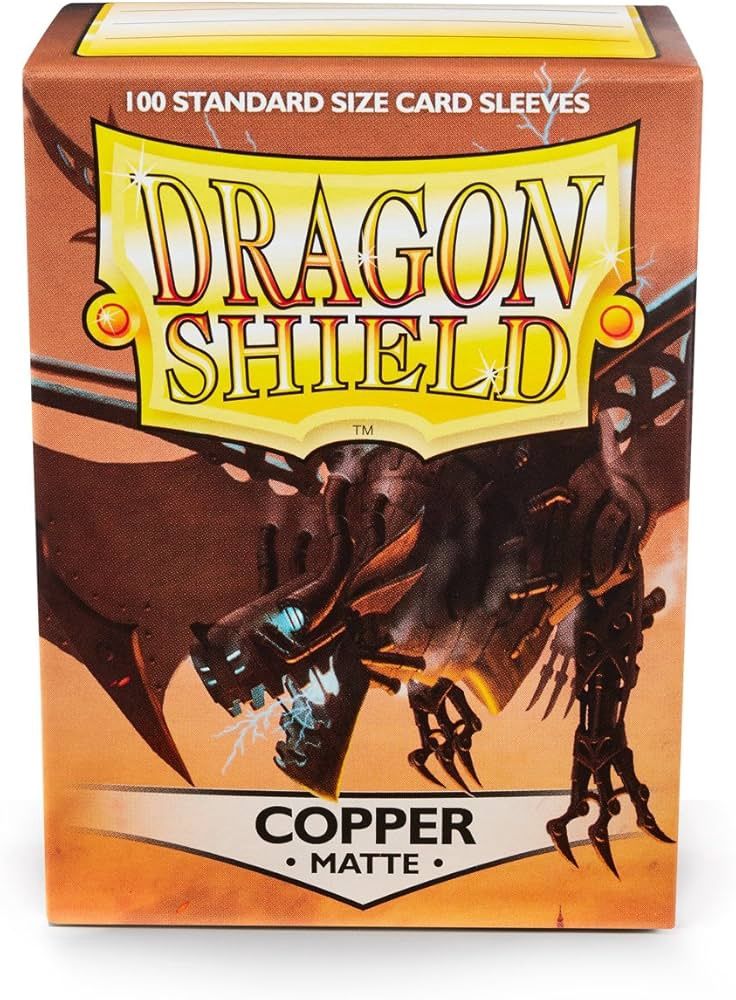 Dragon Shield Sleeves: Matte - Copper (100)