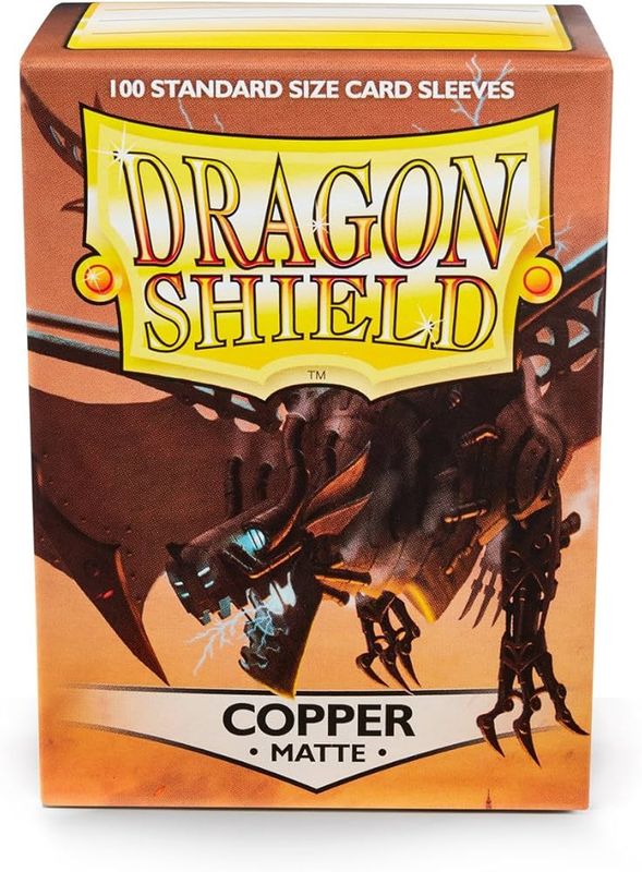 Dragon Shield Sleeves: Matte - Copper (100)