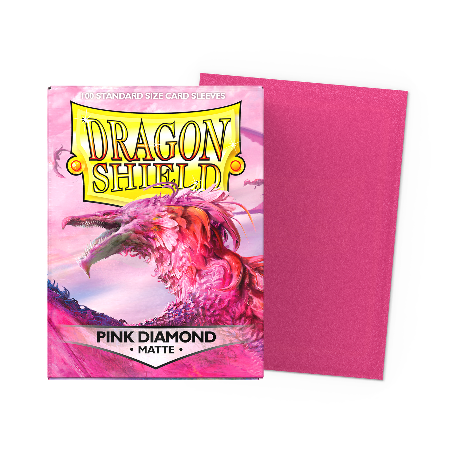 Dragon Shield Sleeves: Matte - Pink Diamond (100)
