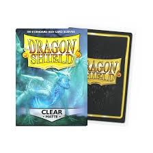 Dragon Shield Sleeves: Matte - Clear (100)