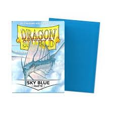 Dragon Shield Sleeves: Matte - Sky Blue (100)