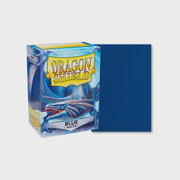 Dragon Shield Sleeves: Matte - Blue (100)