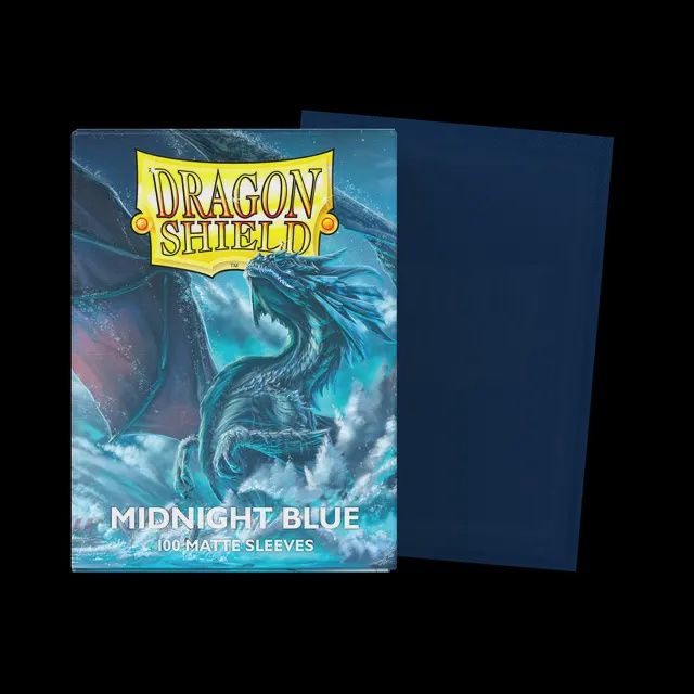 Dragon Shield Sleeves: Matte - Midnight Blue