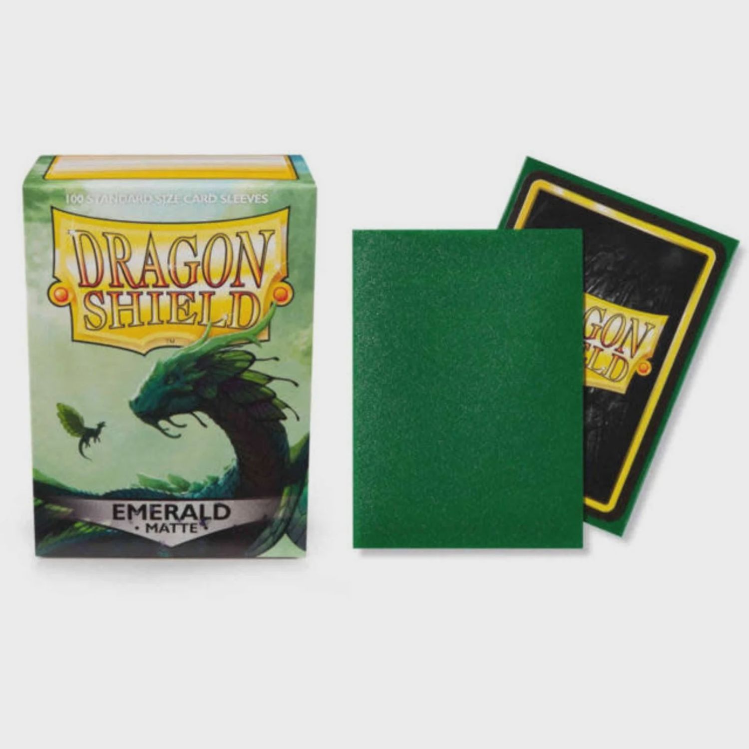 Dragon Shield Sleeves: Matte - Emerald (100)