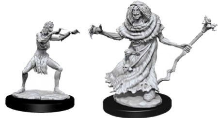 D&amp;D Nolzur&#39;s Marvelous Unpainted Minis: W12 Sea Hag &amp; Bheur Hag