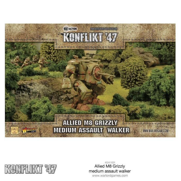 Konflikt &#39;47: Allied M8 Grizzly Medium Assault Walker