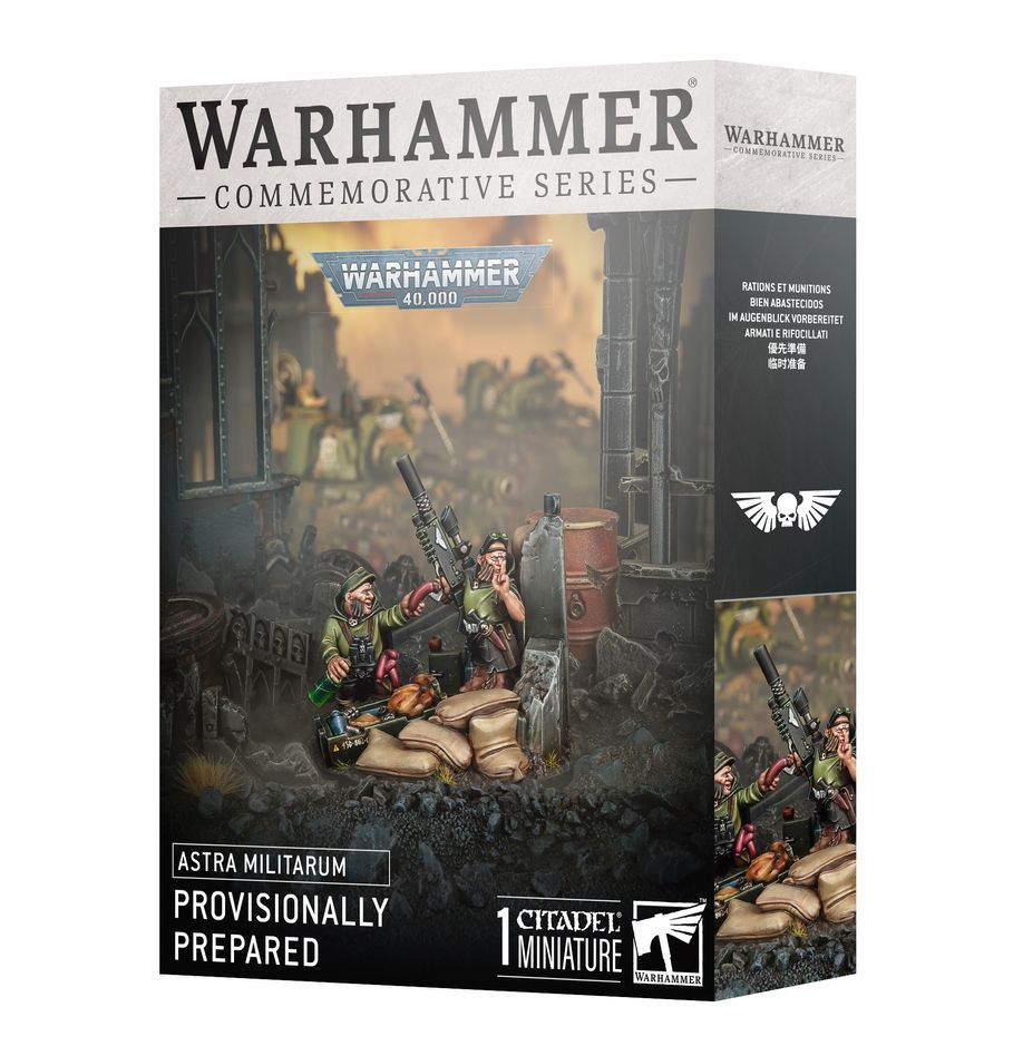 Warhammer Commemorative: Astra Militarum- Provisionally Prepared