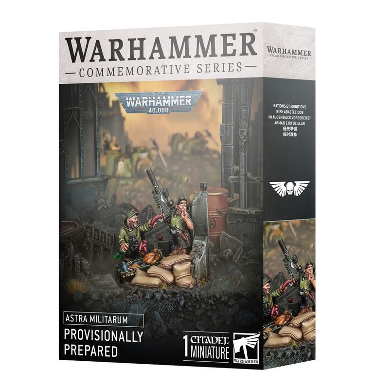 Warhammer Commemorative: Astra Militarum- Provisionally Prepared