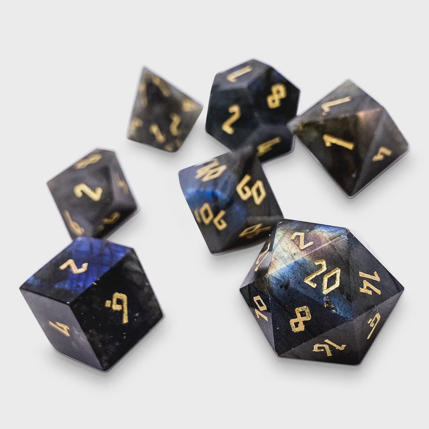 Norse Foundry: Blue Labradorite- Gemstone 7 Set
