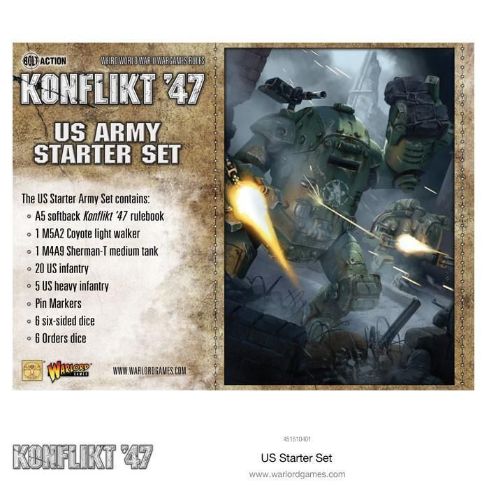 Konflikt &#39;47: US Army Starter Set