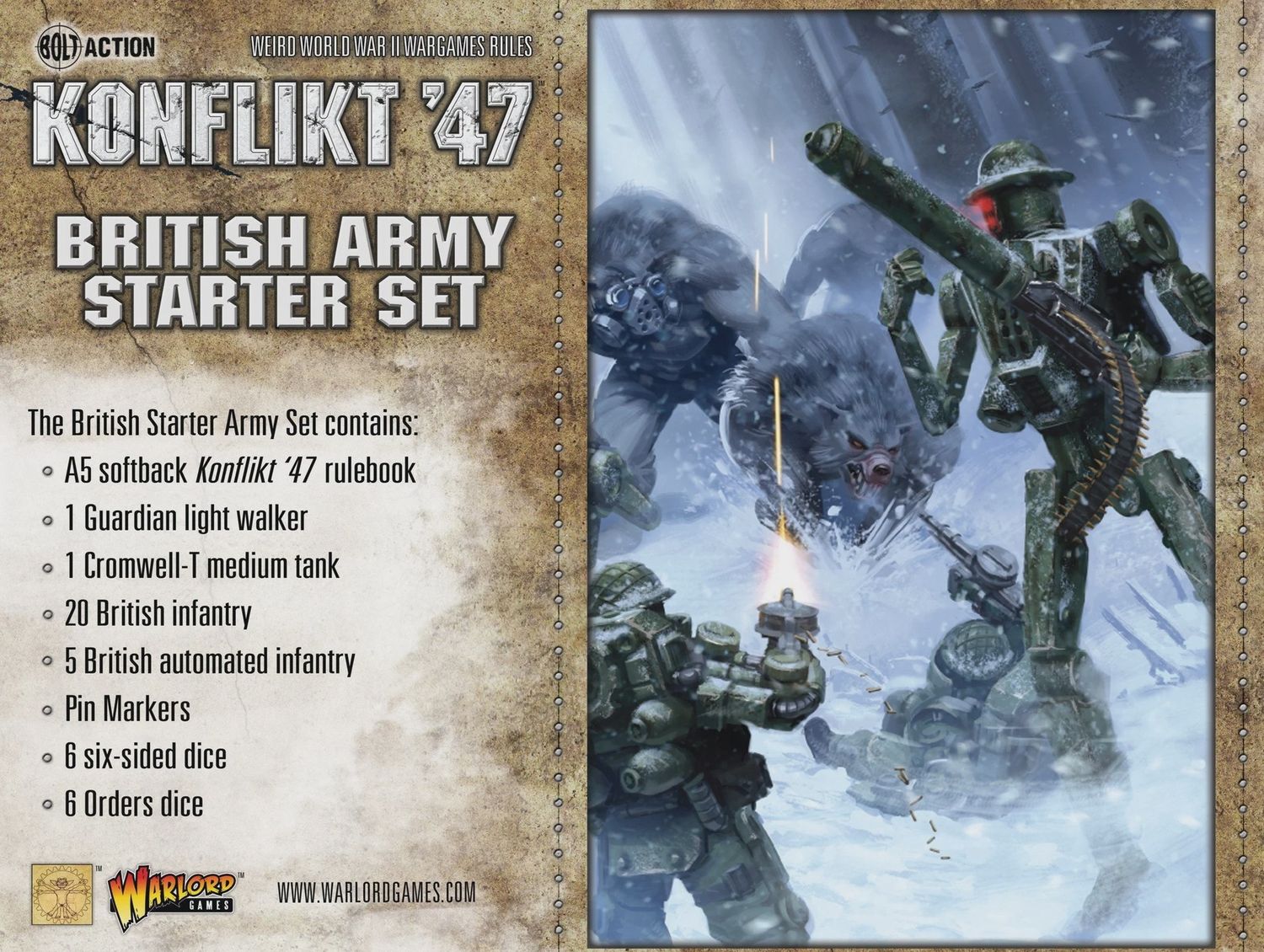Konflikt &#39;47: British Army Starter Set