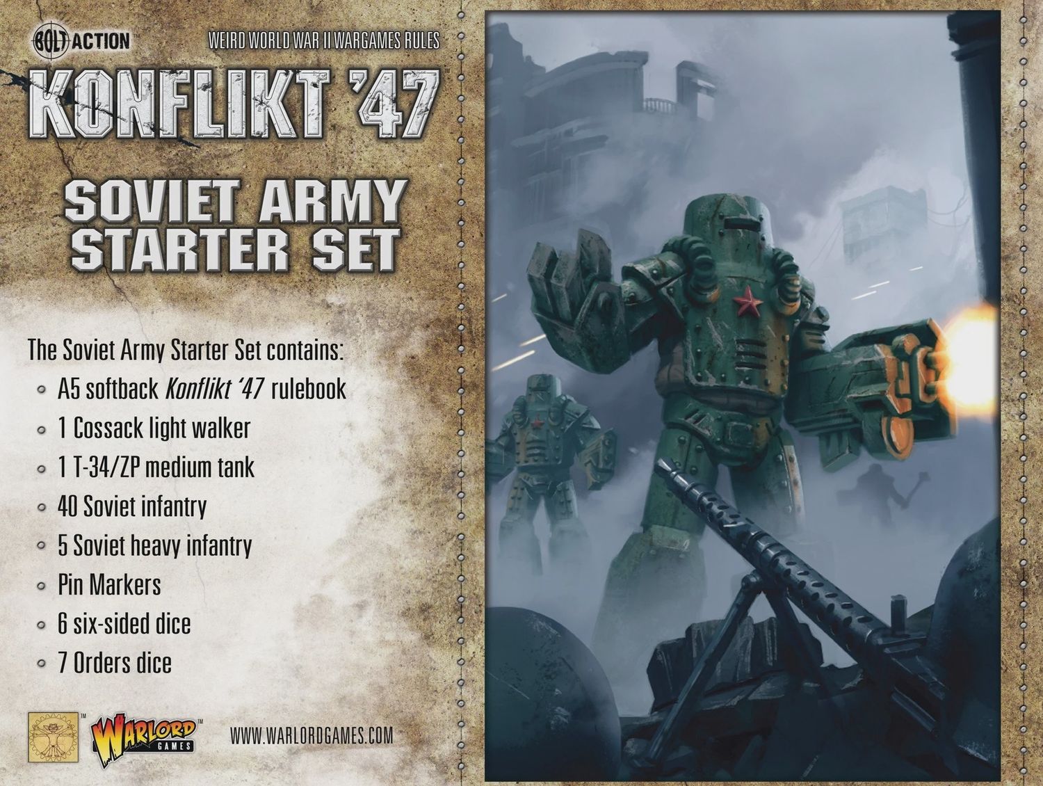 Konflikt &#39;47: Soviet Army Starter Set