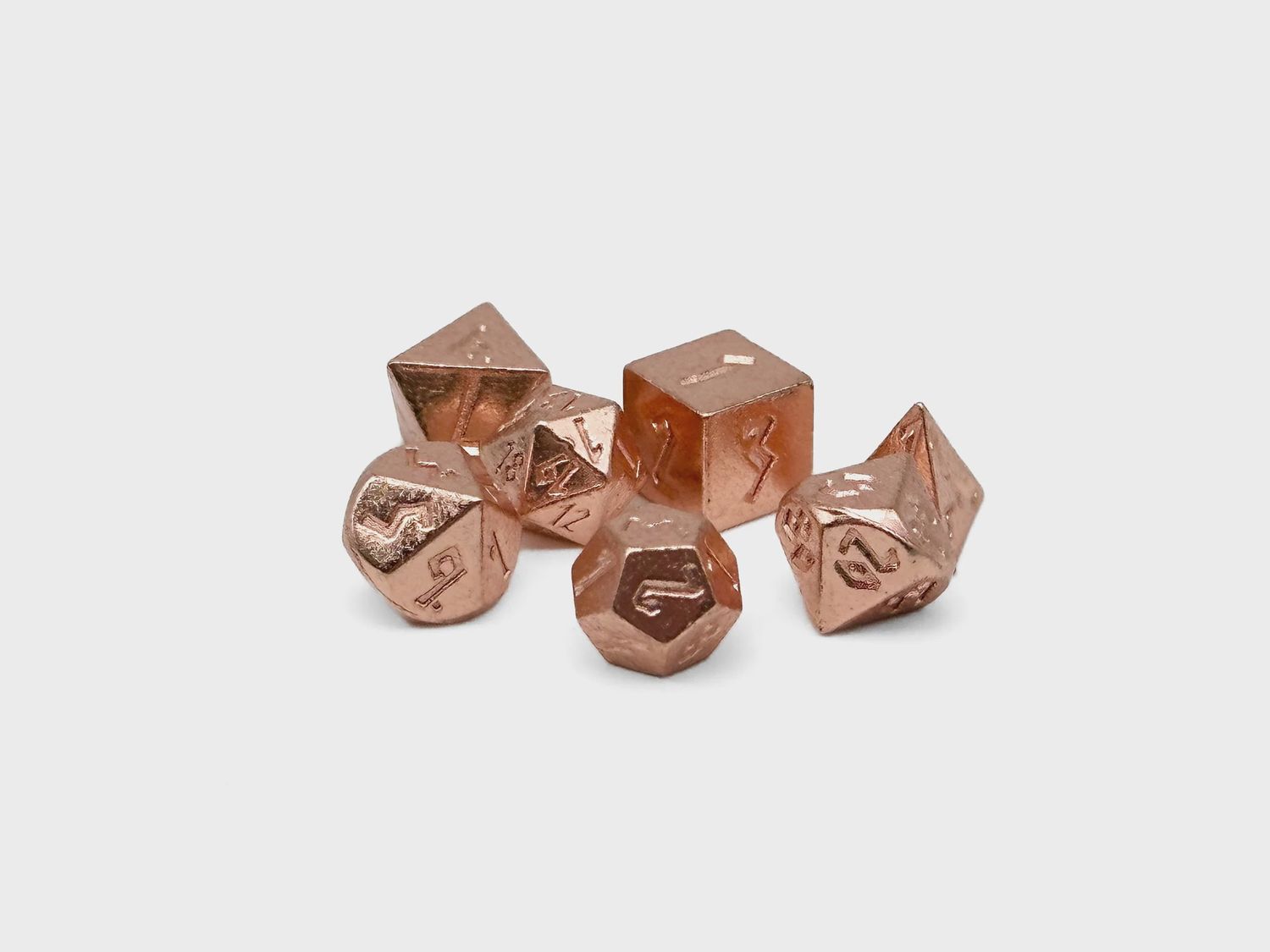 Norse Foundry: Pixie Mini Metal Dice- Copper