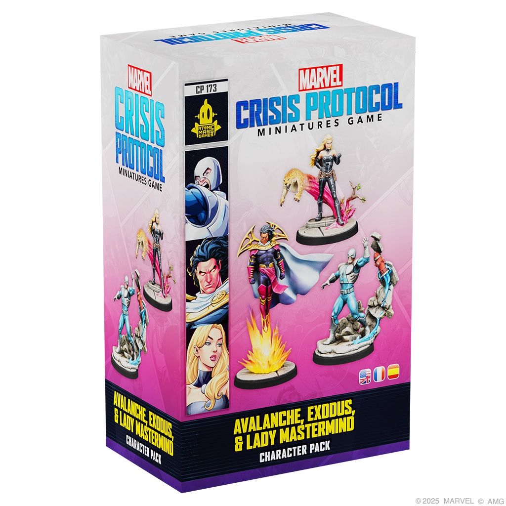 Marvel: Crisis Protocol- Avalanche, Exodus &amp; Lady Mastermind (Preorder)