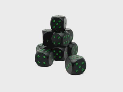 Norse Foundry Warpips Black (10) 12mm