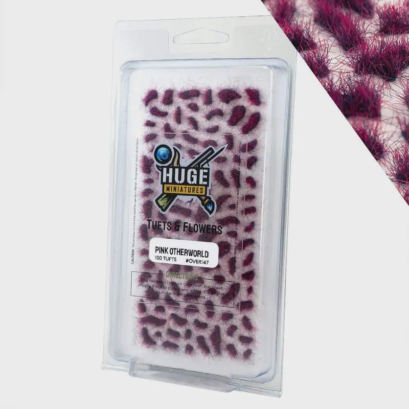 Huge Miniatures: Pink Otherworld Tufts