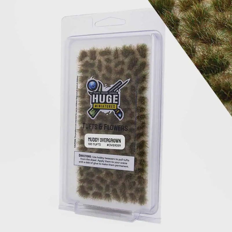 Huge Miniatures: Muddy Overgrown Tufts
