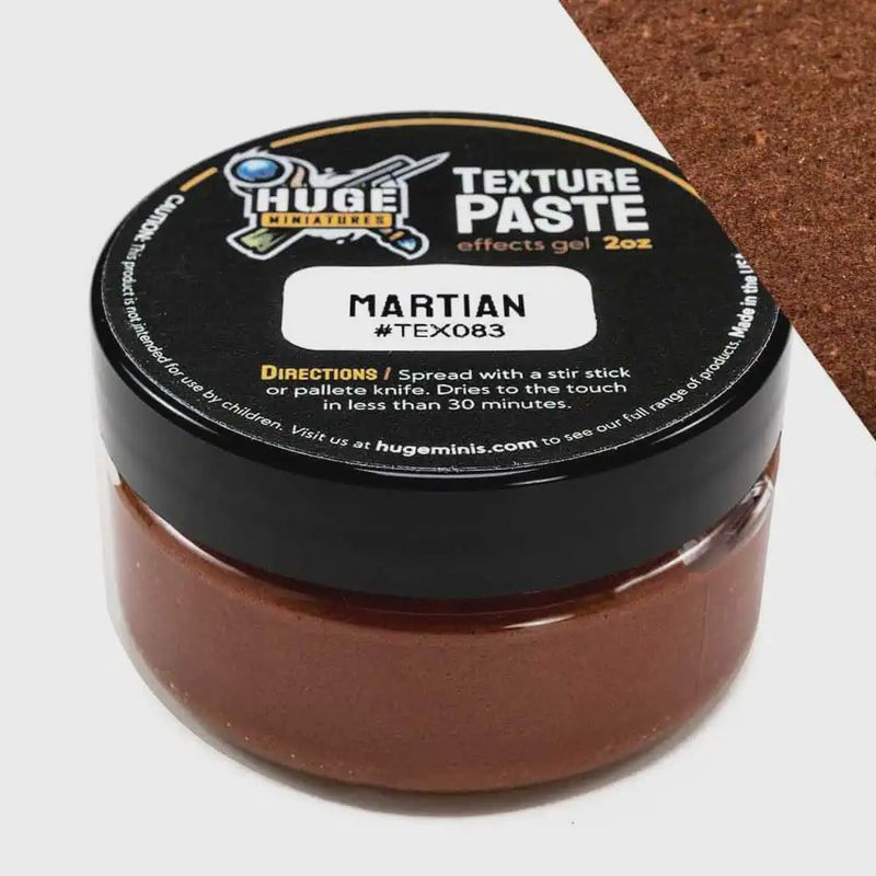 Huge Miniatures: Martian Texture Paste