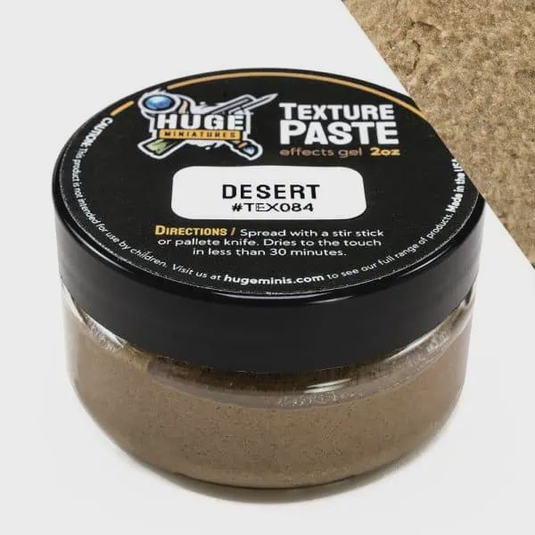 Huge Miniatures: Desert Texture Paste