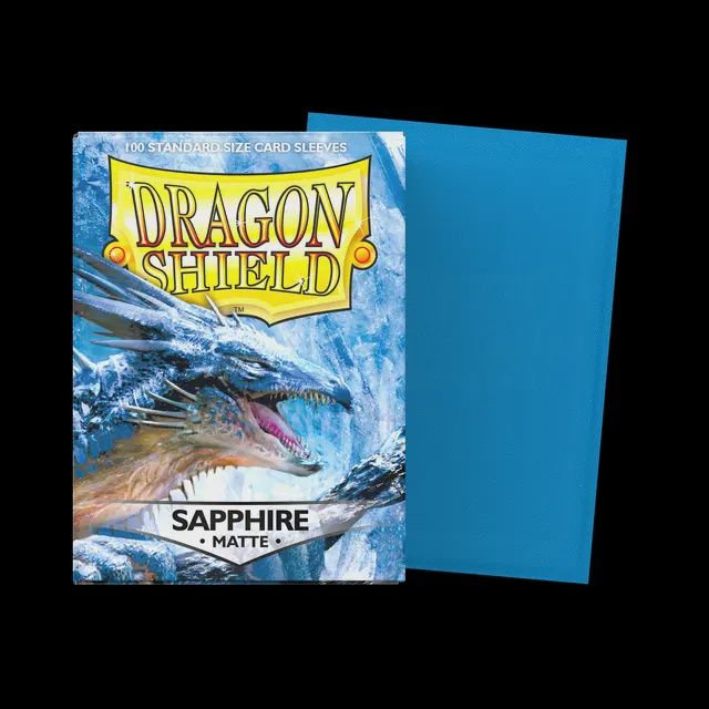 Dragon Shield Sleeves: Matte - Sapphire (100)