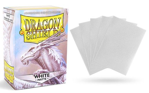 Dragon Shield Sleeves: Matte - White (100)