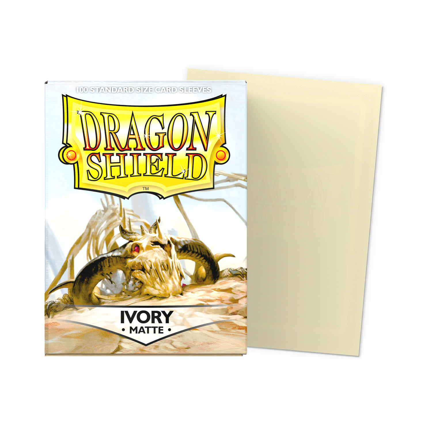 Dragon Shield Sleeves: Matte - Ivory (100)