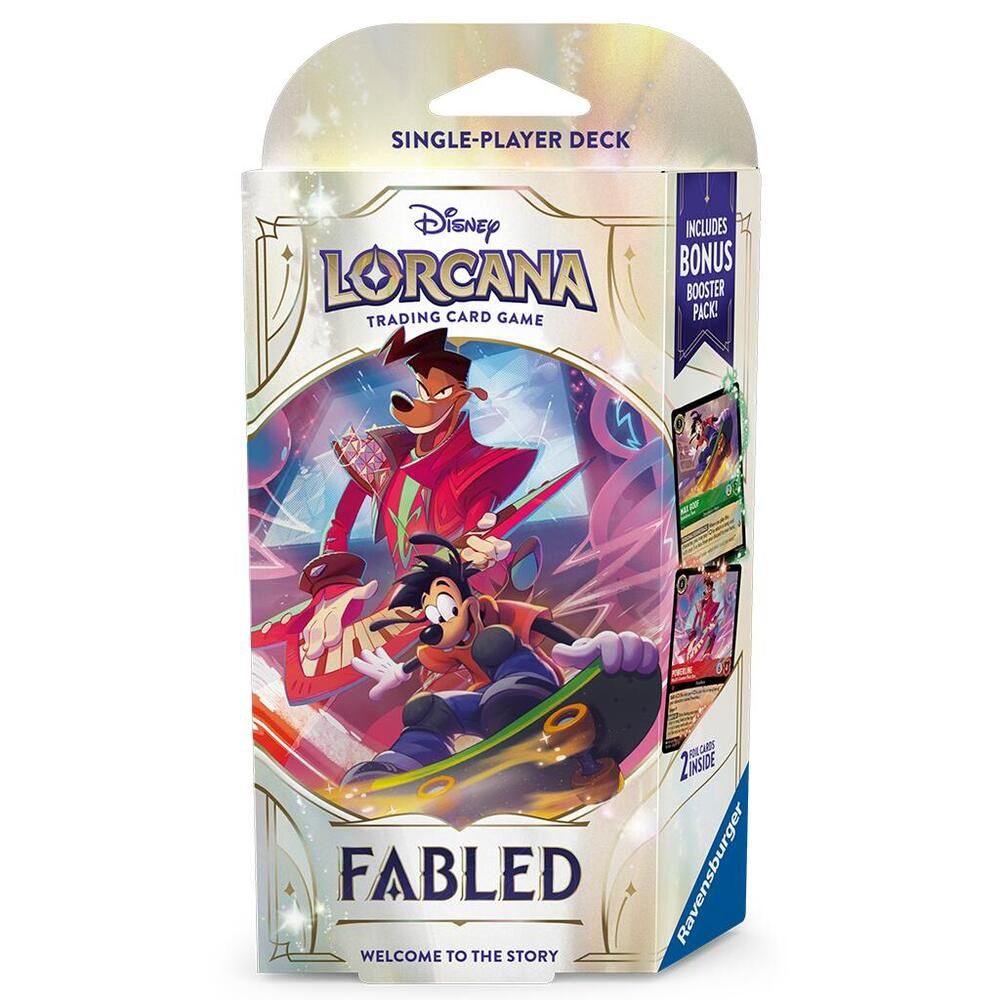 Lorcana: Fabled-Emerald &amp; Ruby Starter Deck