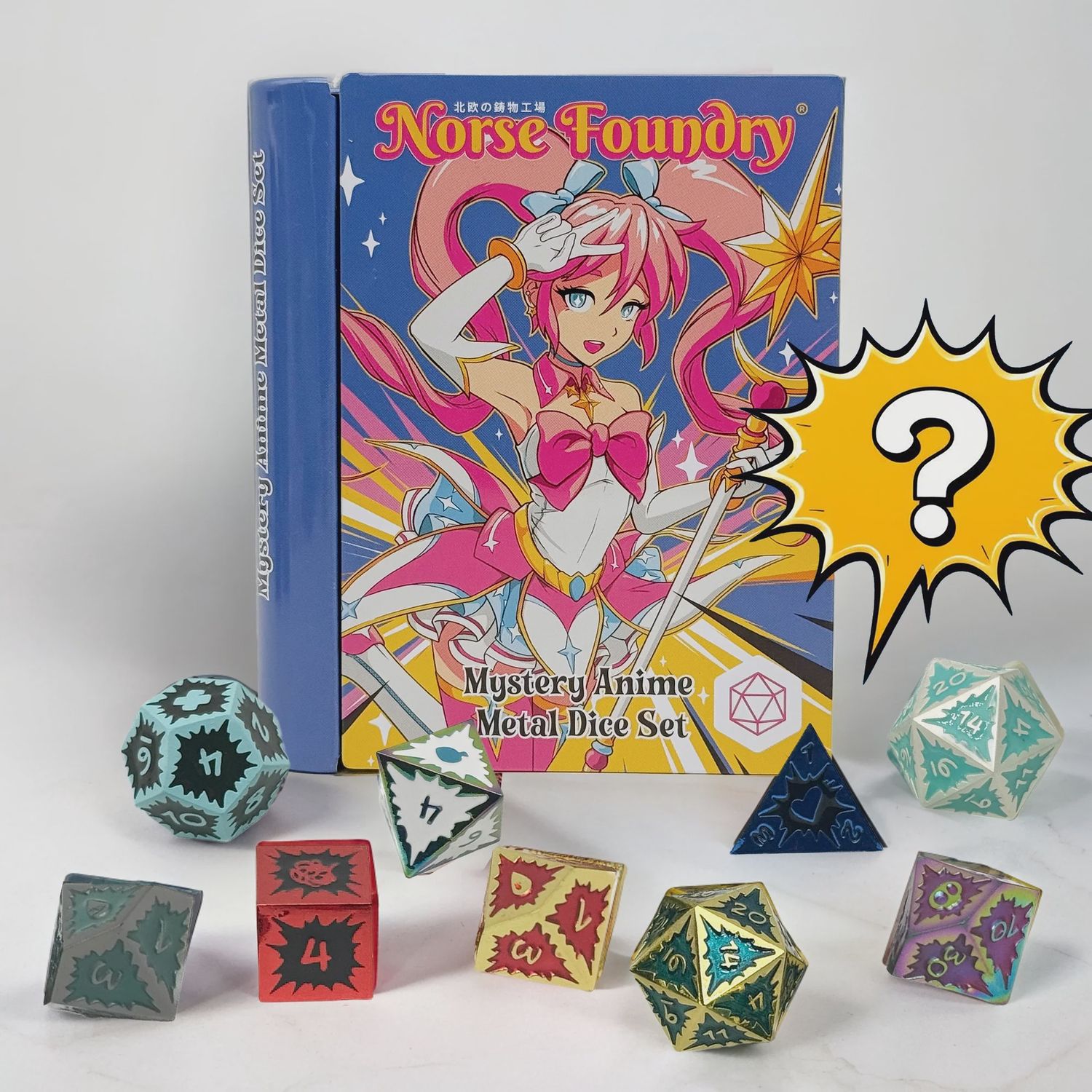 Norse Foundry: Mystery Anime Metal Dice Set