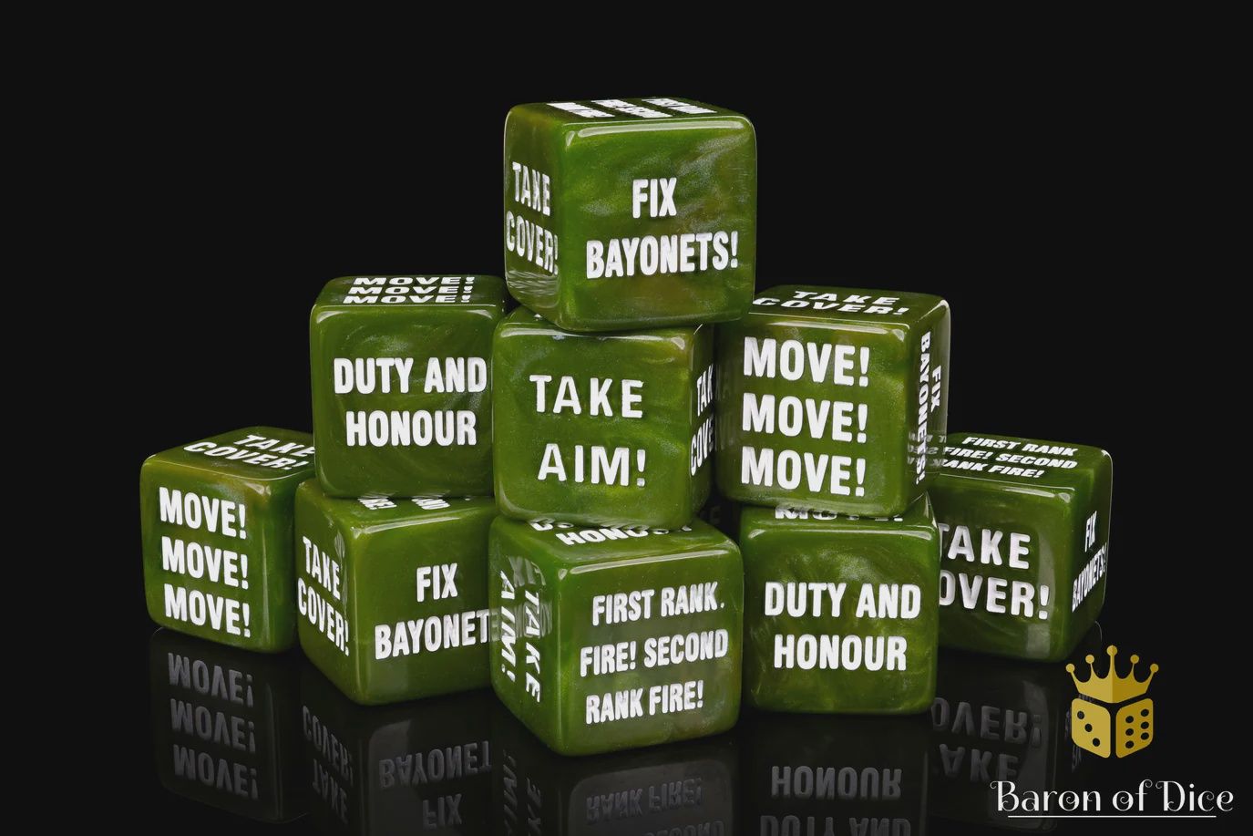 Baron of Dice: Guard Order Dice (10x)