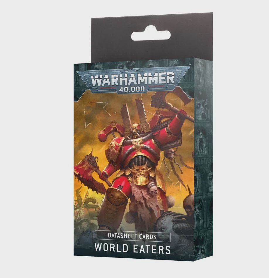 World Eaters: Datasheet Cards