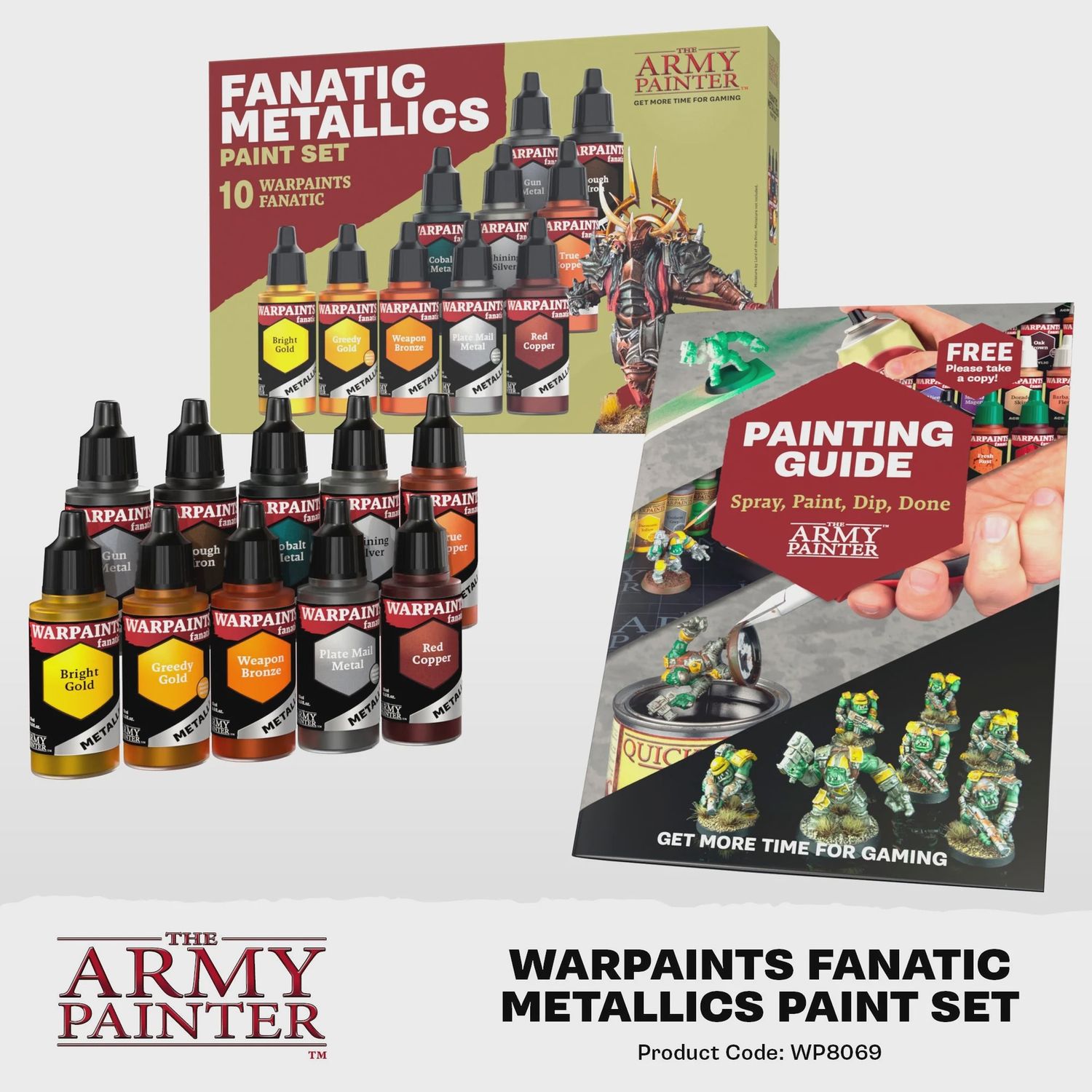 The Army Painter: Fanatic Metallics Paint Set