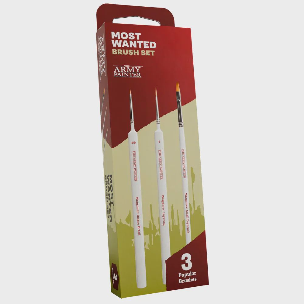The Army Painter: Most Wanted Brush Set The Army Painter: Most Wanted Brush Set