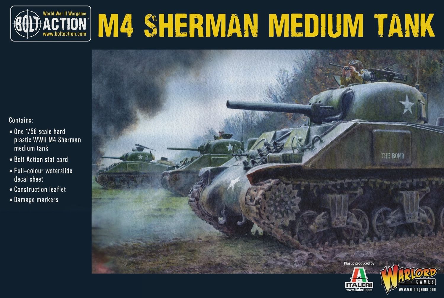Bolt Action:  M4 Sherman Medium Tank