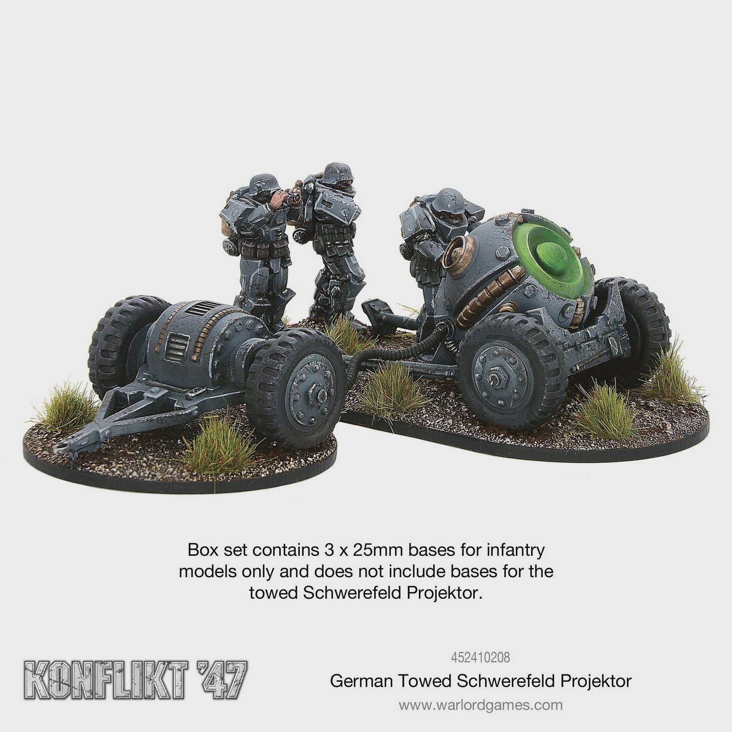 Konflikt '47: Axis- German Towed Schwerefeld Projektor