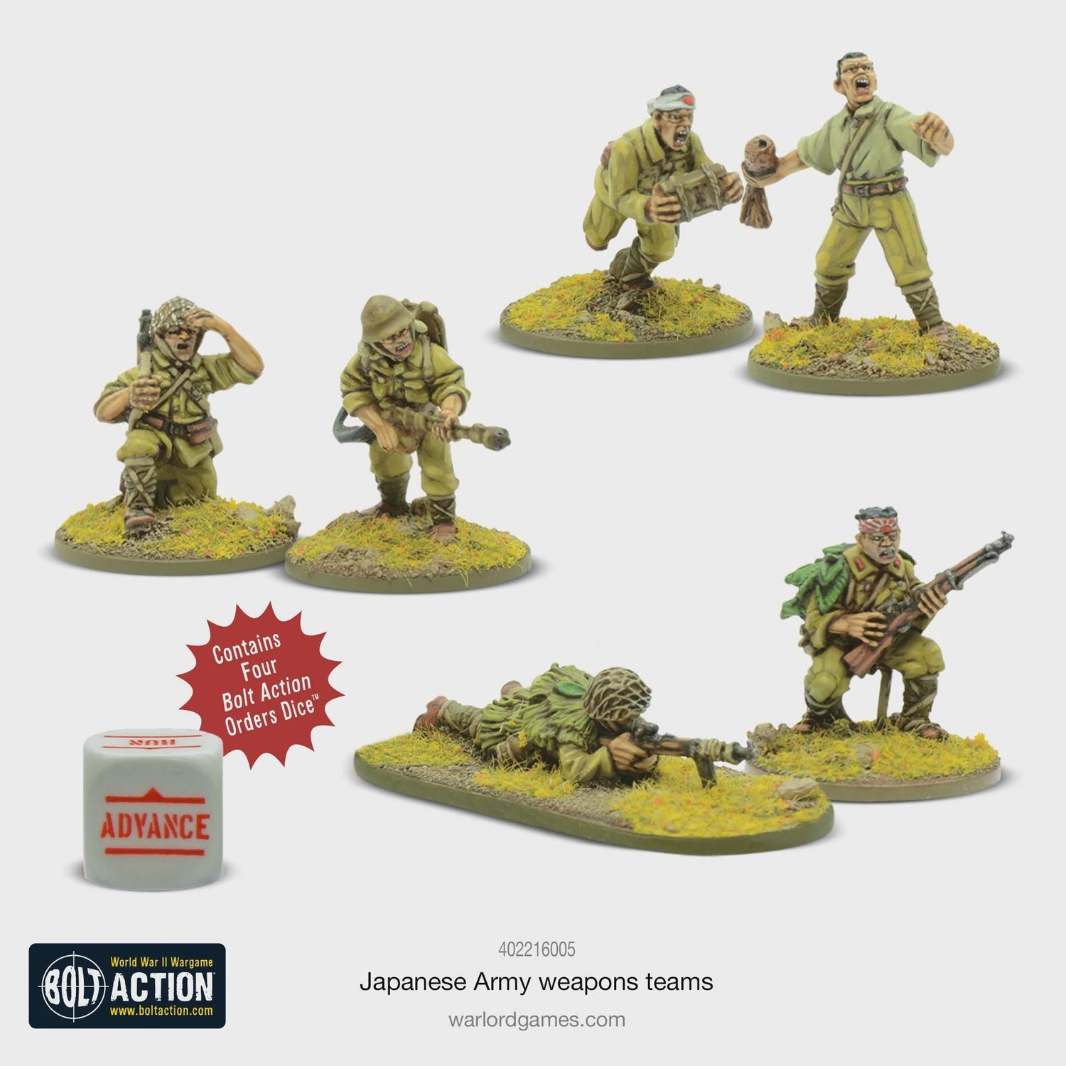 Bolt Action: Japanese Weapons Team