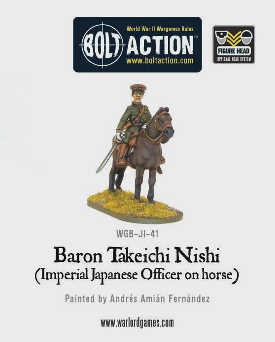 Bolt Action: Imperial Japanese- Baron Nishi