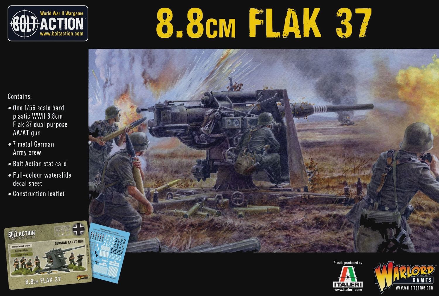 Bolt Action:  Flak 37 8.8cm