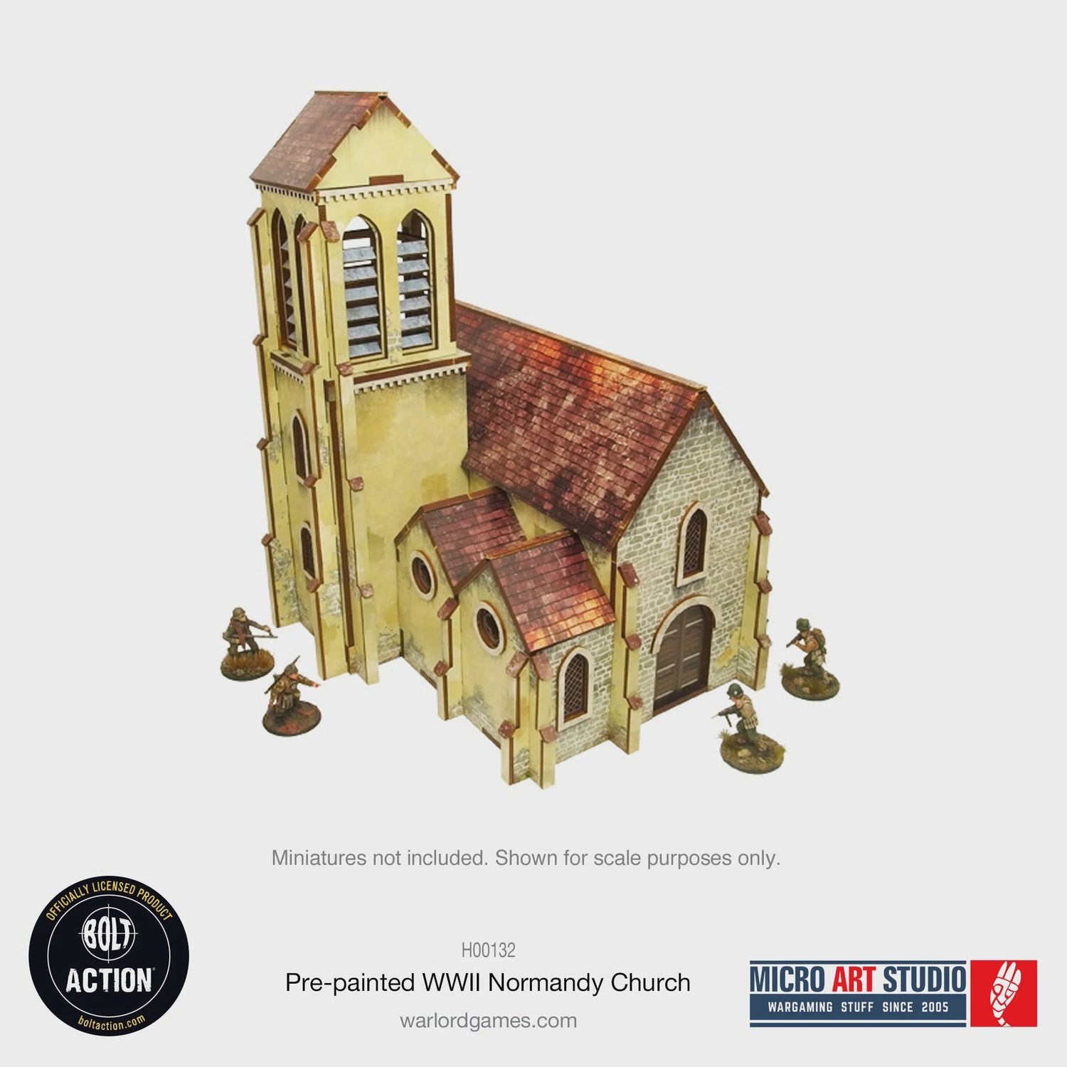 Warlord Games: Pre-painted WW2 Normandy Church
