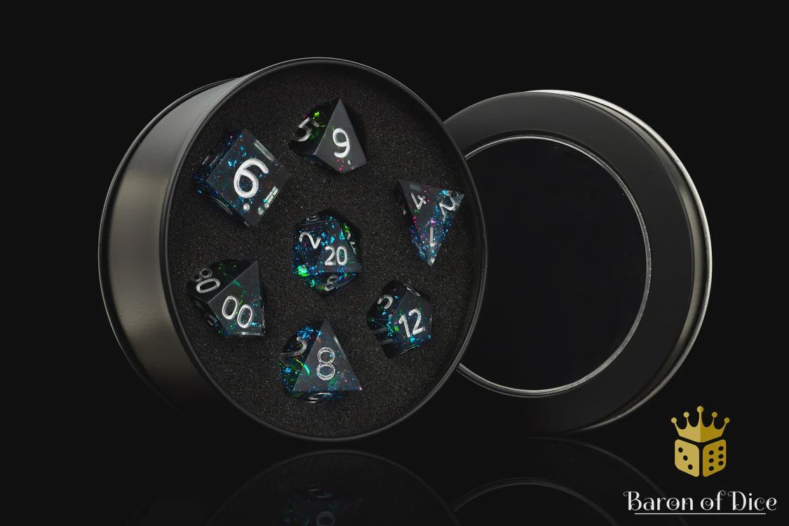 Baron of Dice: Galactic Sharp Edge RPG  7 Set