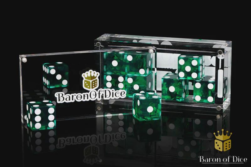 Baron of Dice: Precision Dice- Green (10d6)