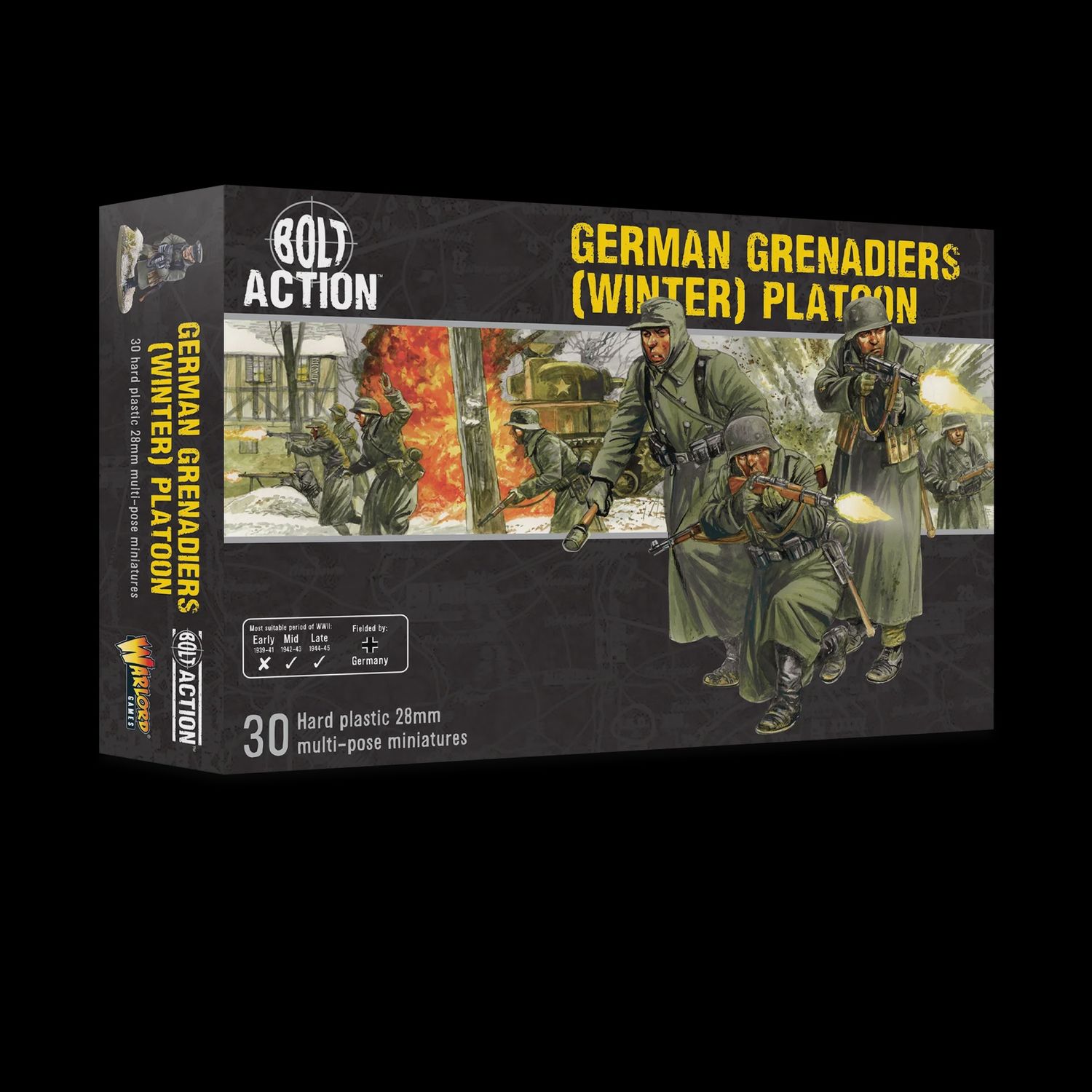 Bolt Action: Germans Grenadiers (Winter) Platoon