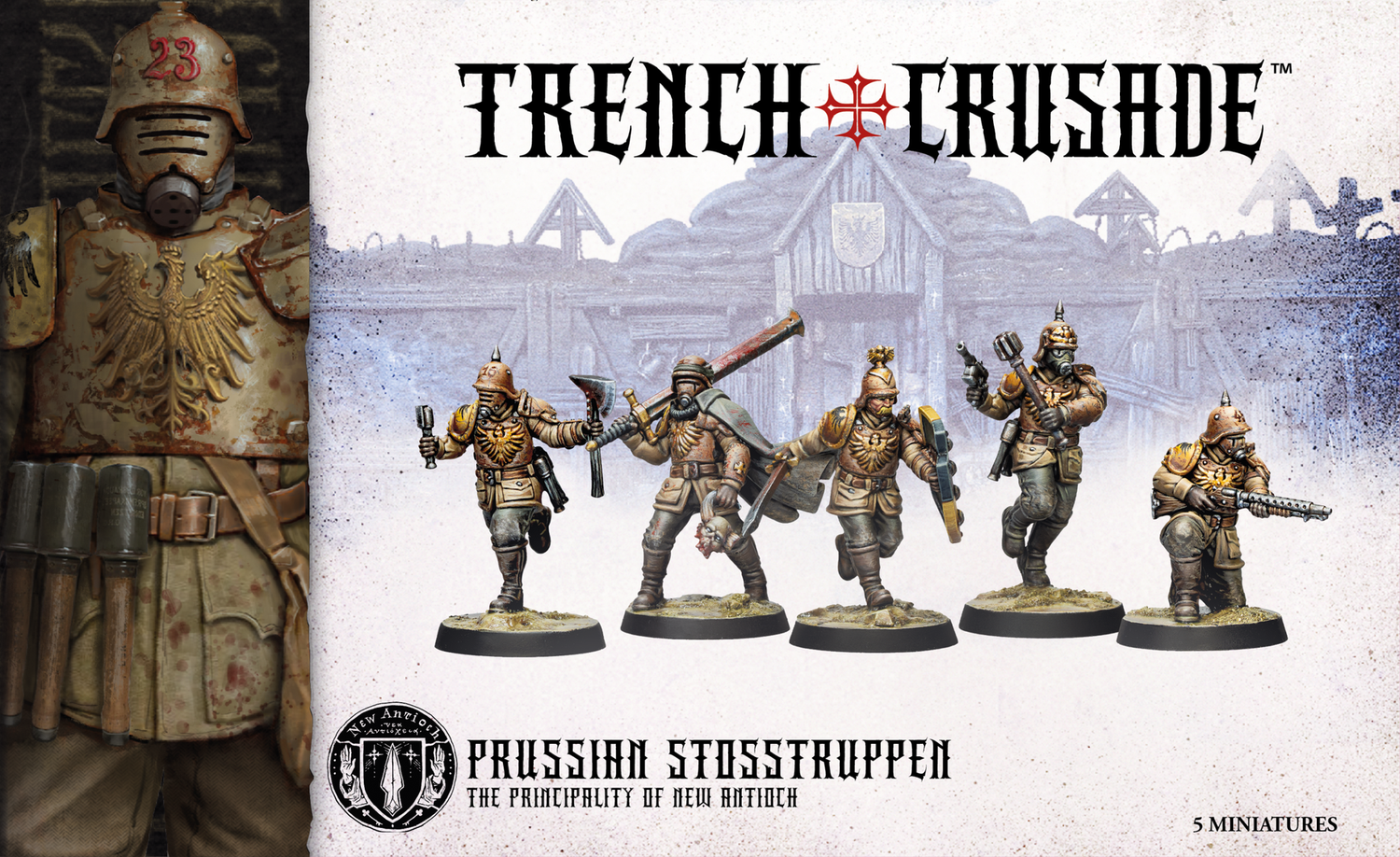 Trench Crusade: New Antioch- Prussian Stosstruppen