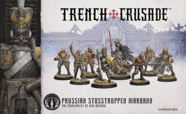 Trench Crusade: New Antioch- Prussian Stosstruppen Warband