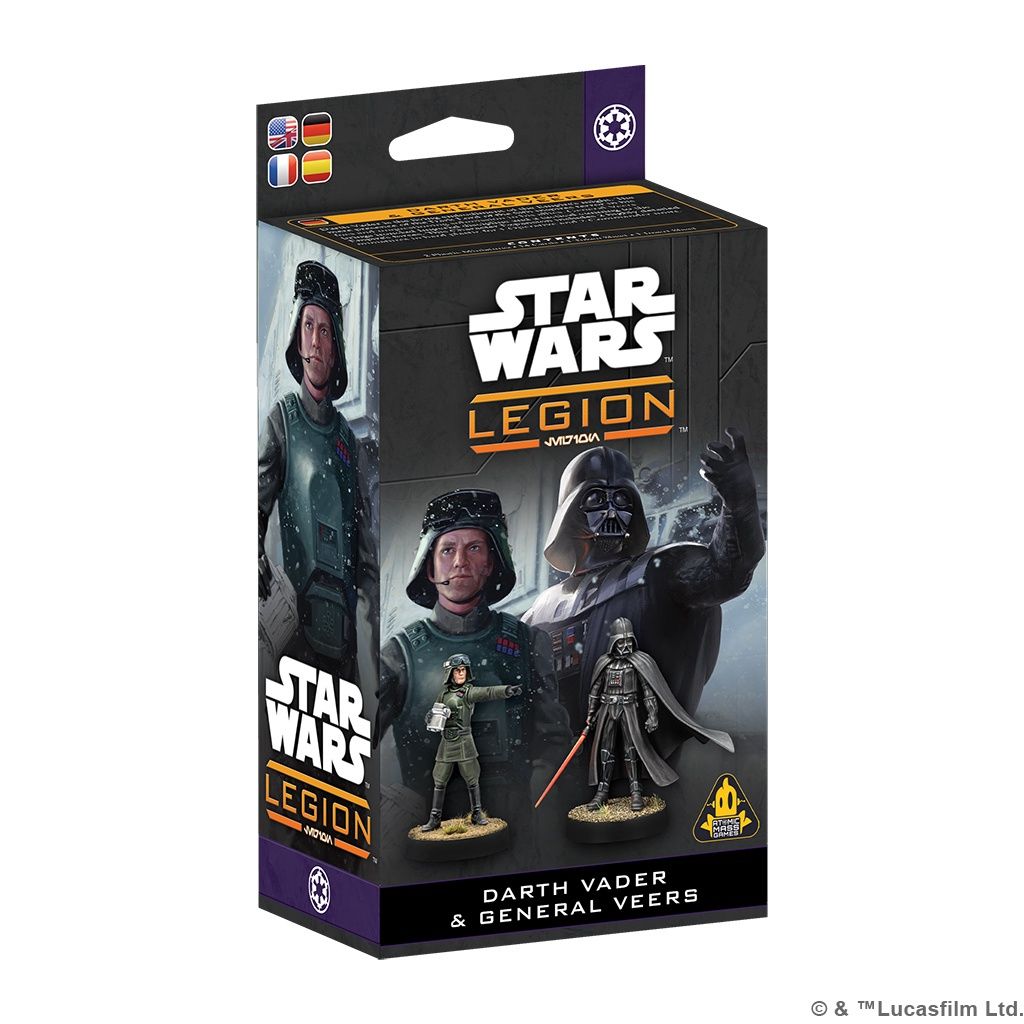 Star Wars Legion: Darth Vader &amp; General Veers Character Expansion